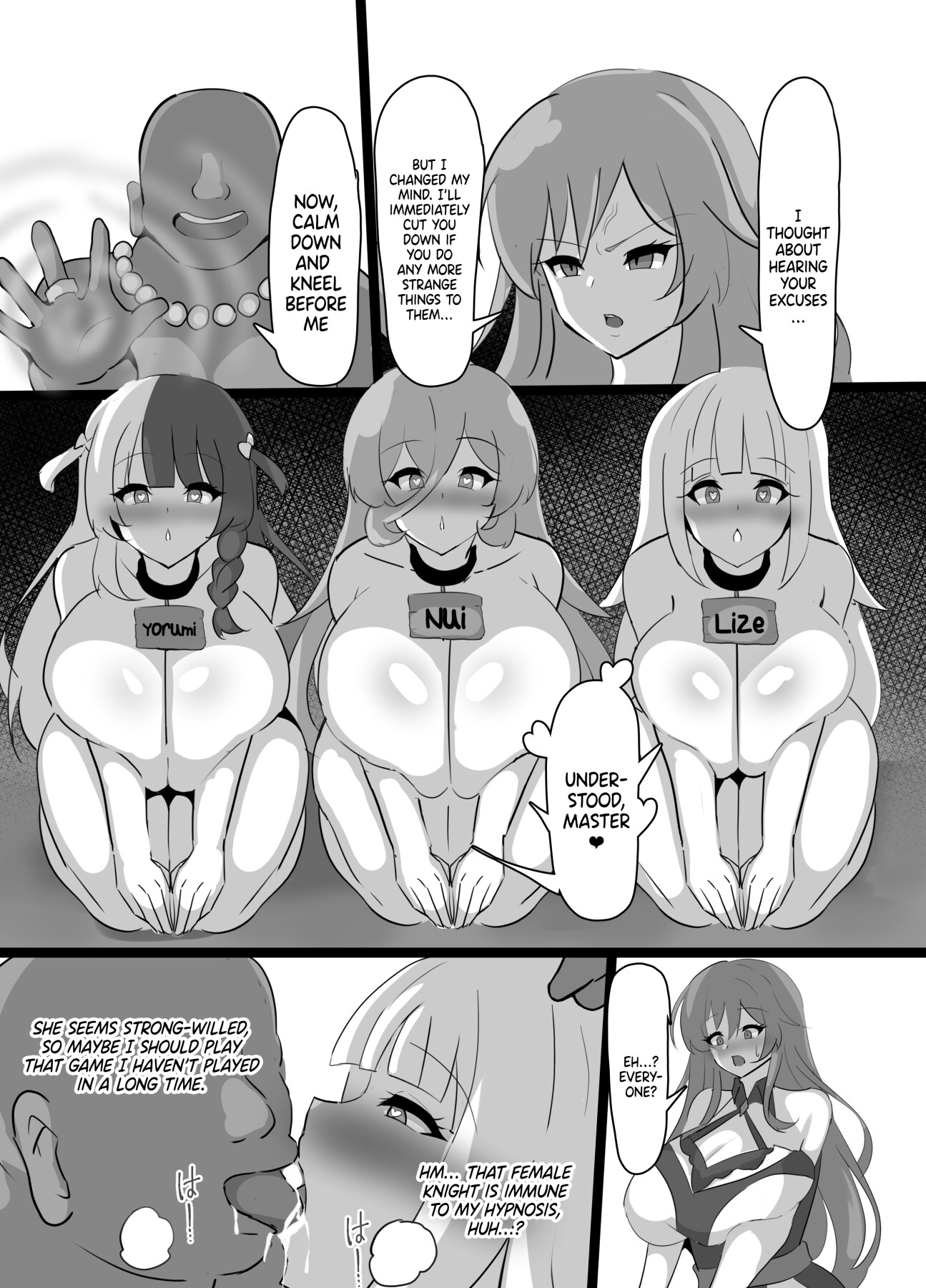 Hentai Manga Comic-Hypnotizing The Huge Breast Party-Read-19